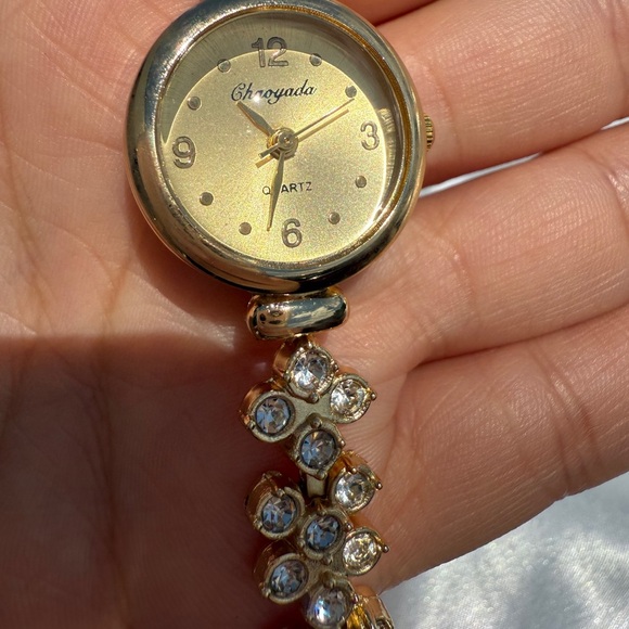 Panthere Vintage classy Gold Chain Bracelet Zircon/waterproof - Picture 7 of 14